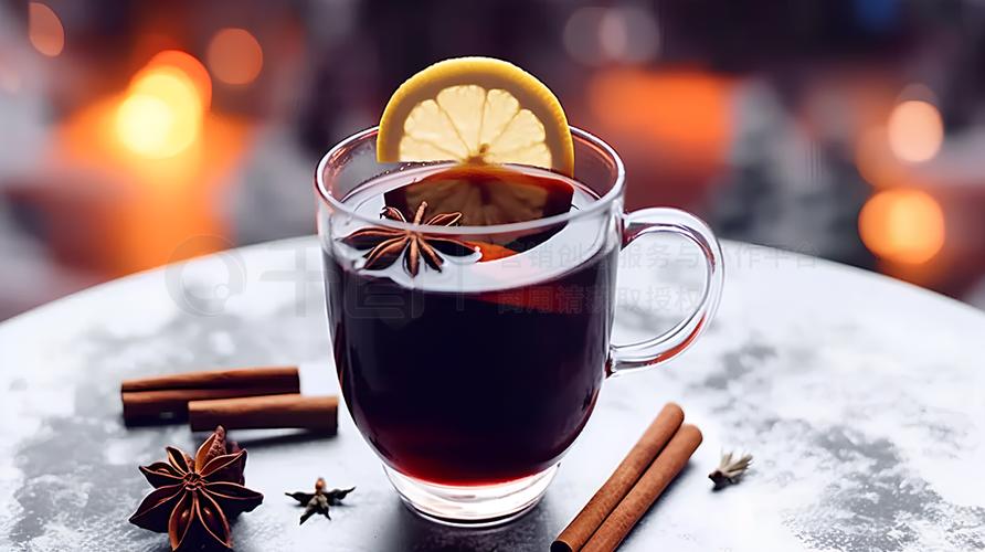 保健杯壁爐彩色圖片菜單柴火成分垂直畫幅柑橘含酒精飲料喝喝醉的茴芹